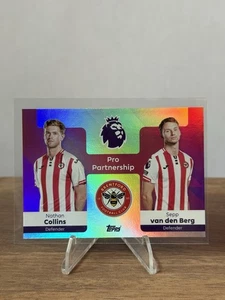 Collins/van den Berg 2025-26 Topps Premier League #364 Pro Partnership - Bild 1 von 2