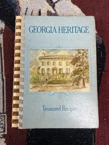 Georgia Heritage Treasured Recipes 1981 Southern Colonial Dames Society Cookbook - Bild 1 von 3