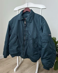 Chaqueta de bombardero vintage CWU-45/P MFH Flyers de la Fuerza Aérea de los Estados Unidos talla M - Imagen 1 de 10