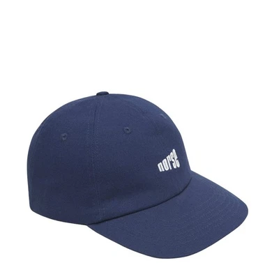 Norse Projects NORSE Twill 6-Panel Cap Workwear Blue - Image 1 of 4