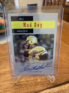 2024 Topps Archives - 1958 Topps TV Westerns Autografi Bill Madlock #58WA-BM - Foto 1 di 2