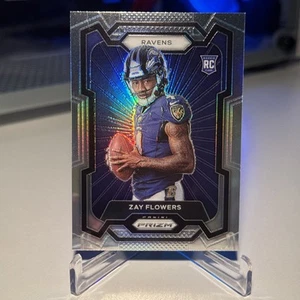 2023 Panini Prizm Zay Flowers #317 Silver Prizm Variation Rookie RC Ravens - Picture 1 of 2