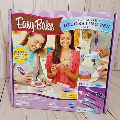 Easy-Bake Ultimate Decorating Pen Kit Learn Cake Decorating Hasbro - New - Image 1 of 4