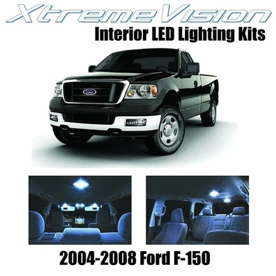 Светодиод для салона XtremeVision для Ford F-150 F150 2004-2008 (5 шт.) холодный белый - Изображение 1 из 4