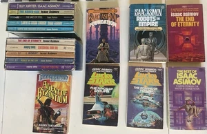 Isaac Asimov Paperback Book Assorted Lot Science Fiction Vintage Robot Empire - Picture 1 of 11