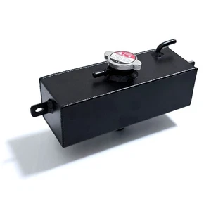 ⭐ Fit Arctic Cat ATV 0513-085 0413-568 Aluminum Coolant Overflow Reservoir Tank - Picture 1 of 7
