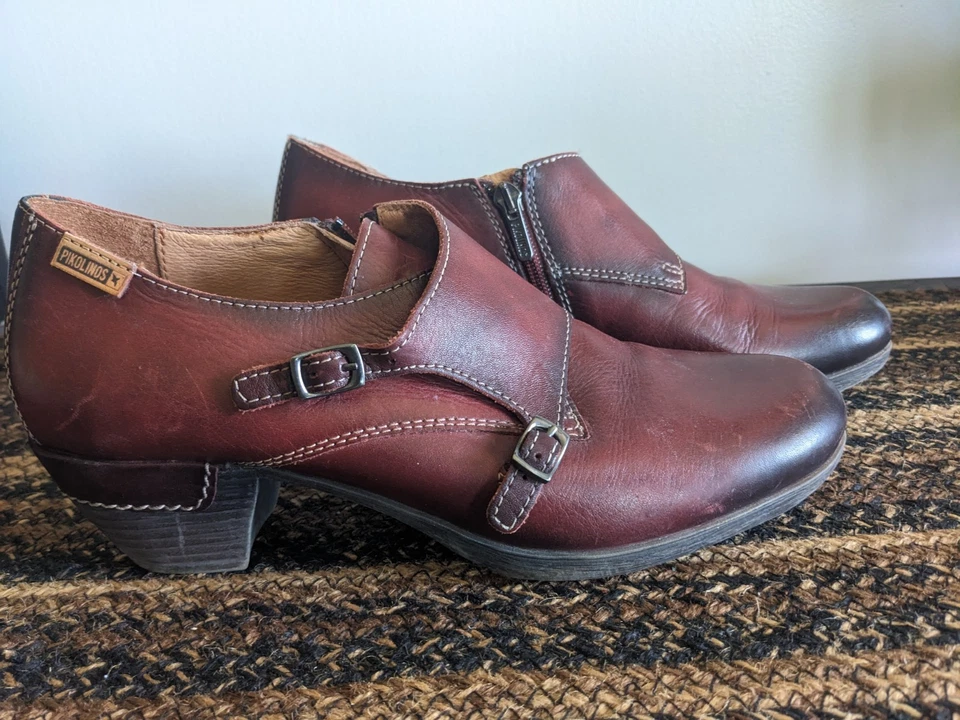 Pikolinos  women’s leather shoes - Double Monk Straps Size Eu 40 - Image 1 of 4