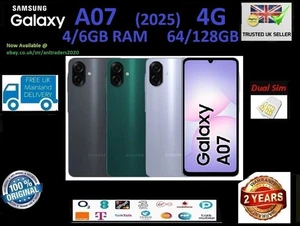 Samsung Galaxy A07 64 GB y 128 GB 4G Doble SIM Desbloqueado Nuevo Modelo 2025 - Imagen 1 de 6