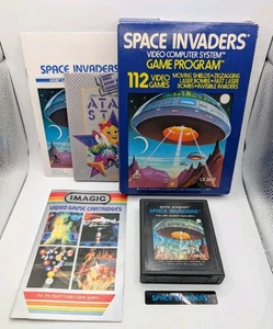 Atari 2600 Space Invaders CIB w/ Box, Manual, Catalogs & Cartridge (1978) - Picture 1 of 17