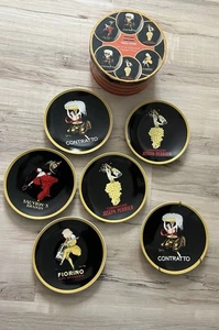 "Juego de 6 platos pequeños de aperitivo carteles vintage de 6 1/4"" The Sakura Table" - Imagen 1 de 12