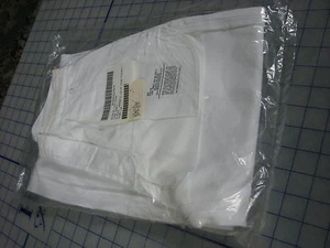 * Pantalones Nuevos en Paquete Militar Cocinero Blanco Vestido Pantalones 6P Mujer con Bolsillos Laterales - Imagen 1 de 5