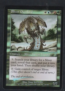 Magic the Gathering SLIVER OVERLOAD #139/143 Scourge Gold Foil Rare 2003 NM - Picture 1 of 2