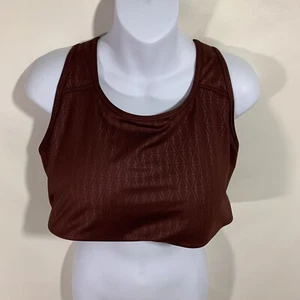 women’a Nike Medium Support Pad Bra Plus Size 1x Bronze Brown dn4628-273 Dri Fit - Picture 1 of 4