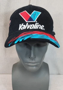 USED Black Johnny Benson #10 NASCAR Valvoline Racing AUTOGRAPHED APC Cap Hat - Picture 1 of 8