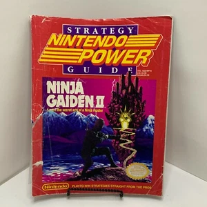 Ninja Gaiden II 2 Strategy Guide Nintendo Power Issue Volume 15 1990-RETRO- - Picture 1 of 3
