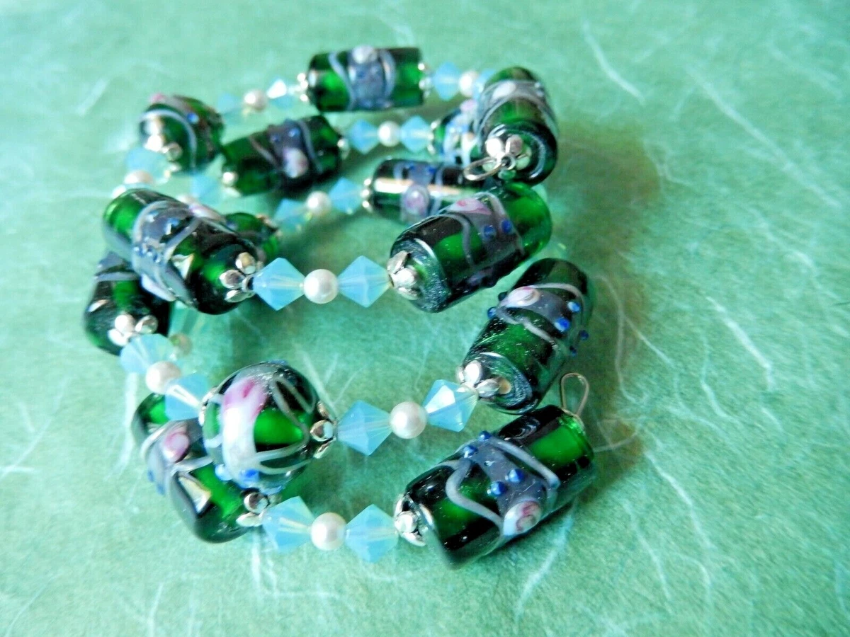 12 Pz/set Braccialetti Di Perline Di Semi Di Vetro Di Cristallo - Foto 4