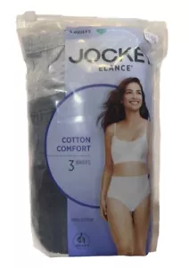 Jockey Elance Women’s Panties 3 Pack Briefs 4XL Cotton Comfort New Sealed - Picture 1 of 2