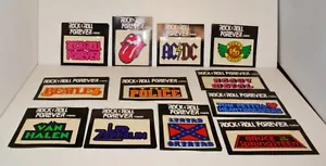 NOS VTG ROCK & ROLL FOREVER decal choose from AC/DC,Led Zeppelin,Beatles etc - Picture 1 of 13