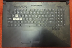 ASUS GL704G Black C Shell Palmrest Keyboard Touchpad - Imagen 1 de 1