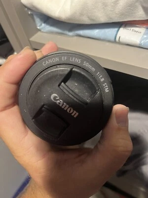 canon ef lens 50mm F/1.8 STM Refurbished - Image 1 of 4