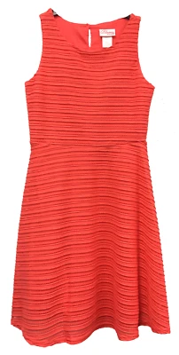 Bloome de jeune fille Moda Niñas Elegante Vestido Coral Vestido Espalda Botón Talla 14 Foto 1 de 4