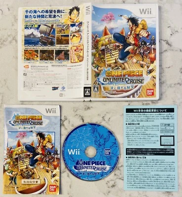 One Piece Unlimited Cruise Nintendo Wii Japanese Region - US Seller Japan Import - Image 1 of 4