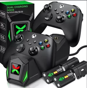 Controller Charging Station + Battery Pack - Xbox Series S/X/Xbox One/One Elite - Picture 1 of 3