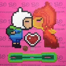 Adventure Time Pixel Wedding Cake Topper