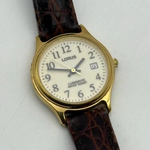 26m Working Vintage Ladies Lorus Lumibrite VX82 - X113 Quartz Watch 8 Inches - Picture 1 of 15