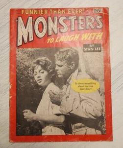 STAN LEE MONSTERS TO LAUGH WITH #2 Magazine - 1964 - *RARE* - Bild 1 von 11