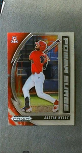 2020 Panini Prizm Draft Power Surge #PDP176 Austin Wells - Picture 1 of 2