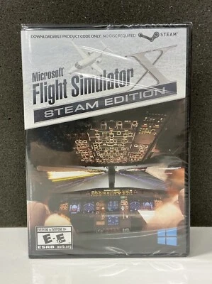 New Microsoft Flight Simulator X: Steam Edition for PC Windows Downloadable - Image 1 of 4