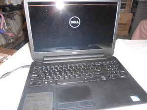 Dell inspiron 15 -3521 laptop computer black -used - Picture 1 of 13