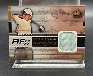 2003 SP GAME USED AUTHENTIC FABRICS MIKE WEIR PLAYER-WORN SHIRT #AF-MW