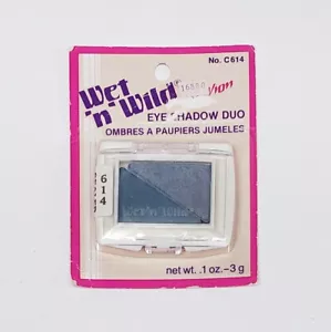 Vintage Wet " N " Wild Eye Shadow! Duo! (614)-80's/90's Blue-New Old Stock - Picture 1 of 2