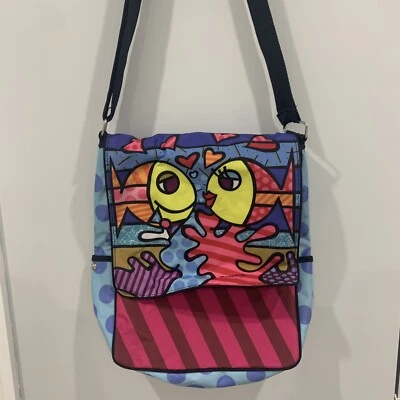 Bolso Bandolera Romero Britto Besando Peces Laptop/Bolso Foto 1 de 4