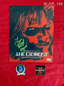 LINDA BLAIR SIGNIERT 11x14 FOTO! DER EXORZIST! REGAN! BECKETT COA! - Bild 1 von 3