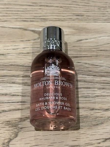 Molton Brown Delicious Rhubarb & Rose Bath & Shower Gel 50ml New - Picture 1 of 4