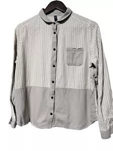 NORTHERN TRUCK Striped Shirt (Size L) japanese brand women - Picture 1 of 12