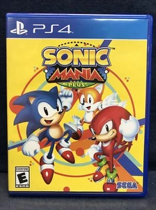Sonic Mania Plus Ps4 Sony Playstation 4 Very Good Condition - Picture 1 of 3