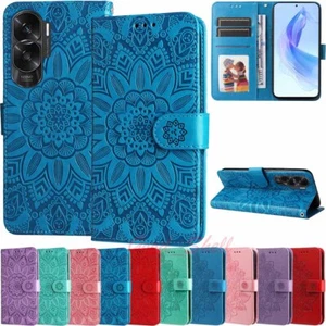 For Honor 90 Lite 70 Lite 50 X7A X6 X8 Wallet Card Slots Flip Leather Case Cover - Picture 1 of 65