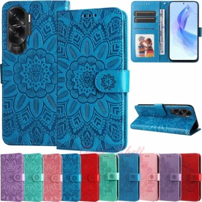 For Honor 90 Lite 70 Lite 50 X7A X6 X8 Wallet Card Slots Flip Leather Case Cover - Image 1 of 4