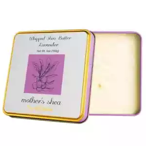 Mother's Shea by Eu Genia Schlagsheabutter - Lavendel - 6oz Dose - Brandneu - Bild 1 von 2