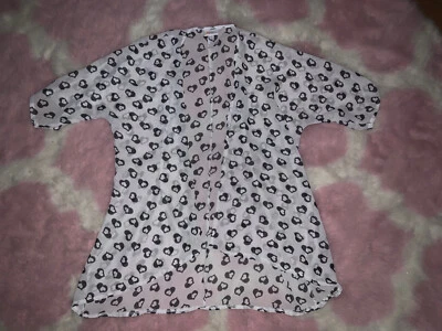 ¡¡OFERTA!!️Cardigan Lularoe para niñas pequeñas corazones blancos transparentes talla 3 3T Foto 1 de 3