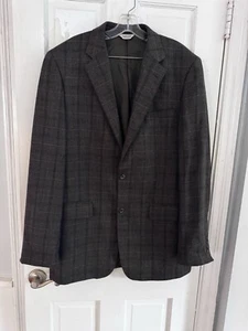 Giacca tuta blazer sportivo Joseph Feiss uomo 42 X-lunga lana di agnello a quadri - Foto 1 di 9