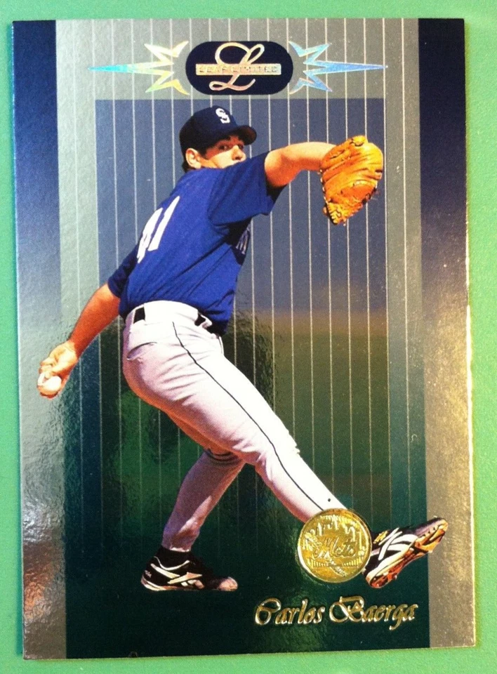 🔥STERLING HITCHCOCK🔥 1996 Leaf Limited ERROR Baseball Card SEATTLE MARINERS - Image 1 of 4