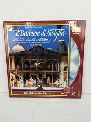 Il Bargiere di Siviglia The Metropolitan Opera 2 Laser Disc Box Set NTSC 1990 - Image 1 of 4