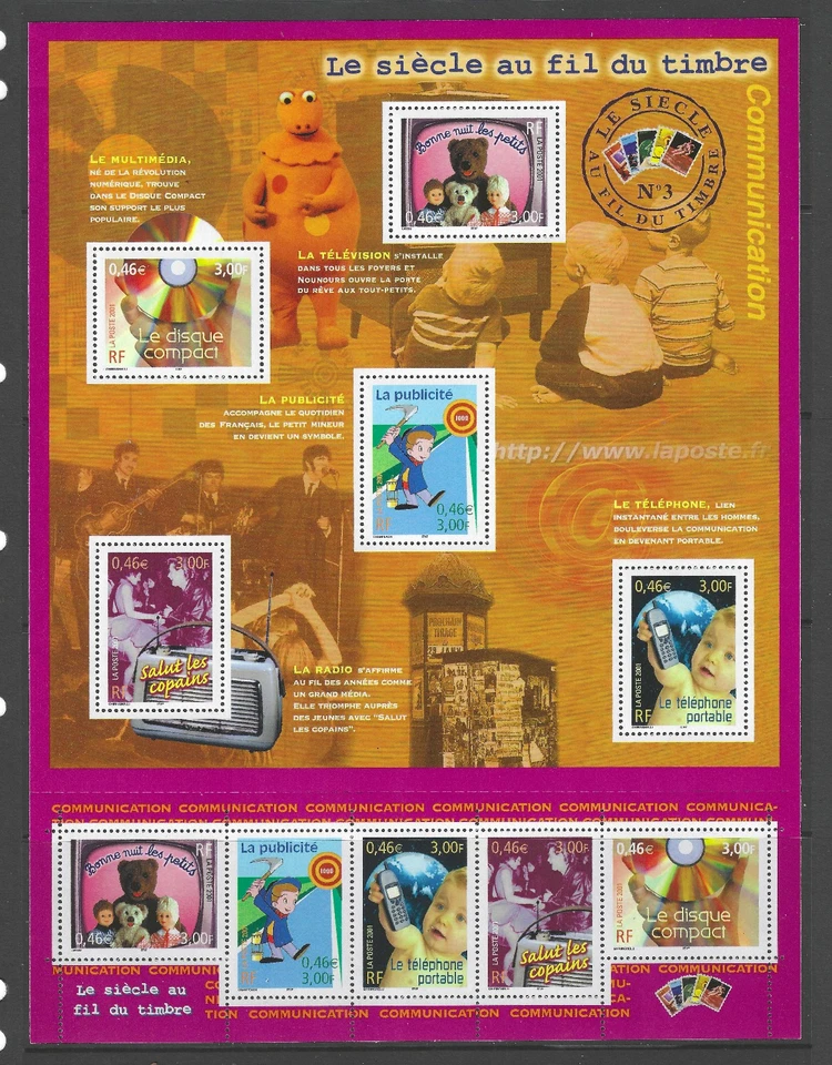 France # 2804 MNH PO Fresh & Flawless Mini Sheet! ('25 SCV $14) - Image 1 of 1