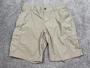 Duluth Shorts Womens 12 Beige Nylon Cargo Hiking Gorp Core Camping Outdoor Fish - Picture 1 of 8