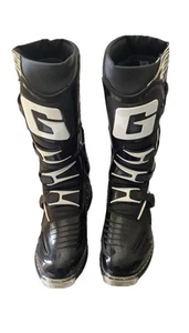 Mens MX Motorcross Black Gaerne S.p.A.G React Men’s Boots - Picture 1 of 5